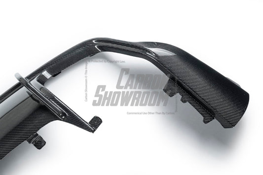 Future Design Carbon Fiber REAR DIFFUSER for Porsche Cayenne Coupe 9Y3 - Performance SpeedShop