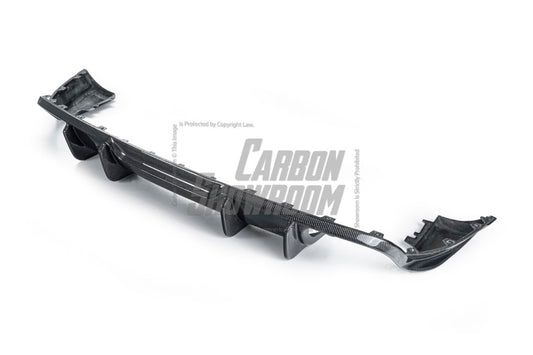 Future Design Carbon Fiber REAR DIFFUSER for Porsche Cayenne Coupe 9Y3 - Performance SpeedShop