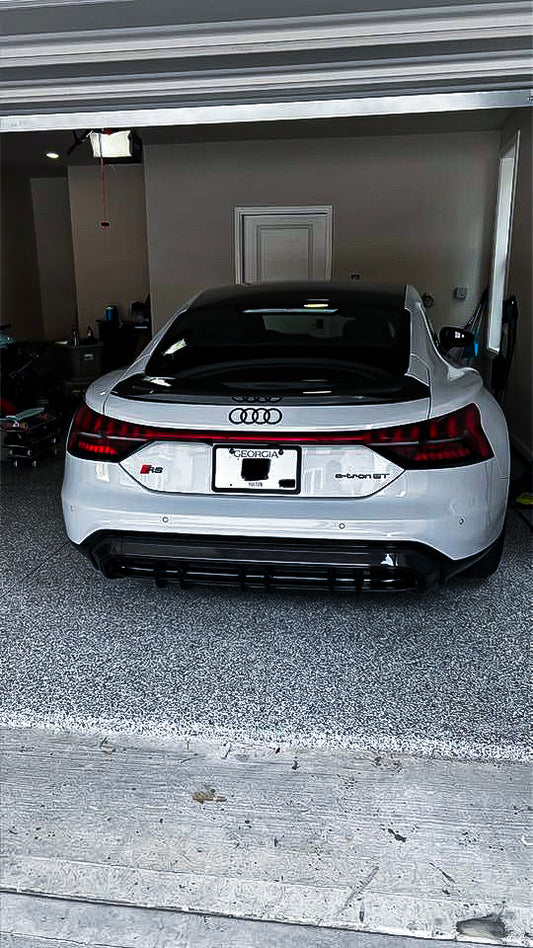 Future Design Carbon Fiber REAR SPOILER for Audi e-Tron GT 2021-ON - Performance SpeedShop