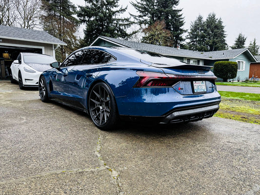 Future Design Carbon Fiber REAR SPOILER for Audi e-Tron GT 2021-ON - Performance SpeedShop