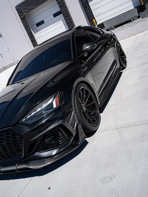 Future Design Carbon Fiber SIDE SKIRTS - "Blaze kit" for Audi RS5 B9.5 2020-2022 - Performance SpeedShop