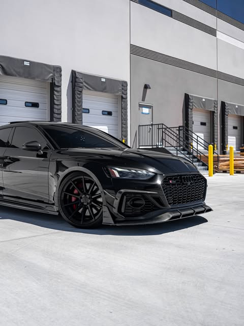 Future Design Carbon Fiber SIDE SKIRTS - "Blaze kit" for Audi RS5 B9.5 2020-2022 - Performance SpeedShop
