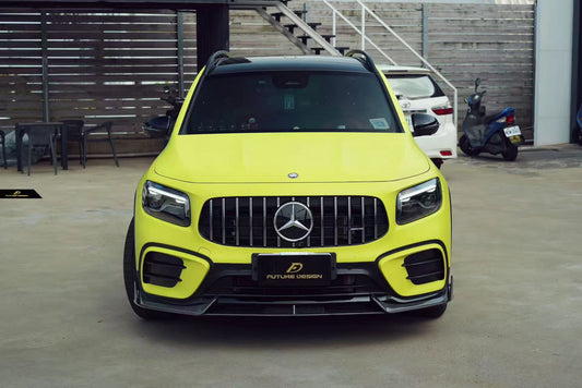 Mercedes Benz X247 GLB250 AMG / GLB35 AMG 2024-ON with Future Design Carbon's Aftermarket Parts - Front Lip Dry Pre-preg Carbon Fiber / FRP