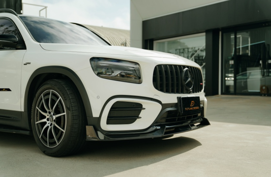 Mercedes Benz X247 GLB250 AMG / GLB35 AMG 2024-ON with Future Design Carbon's Aftermarket Parts - Front Lip Dry Pre-preg Carbon Fiber / FRP