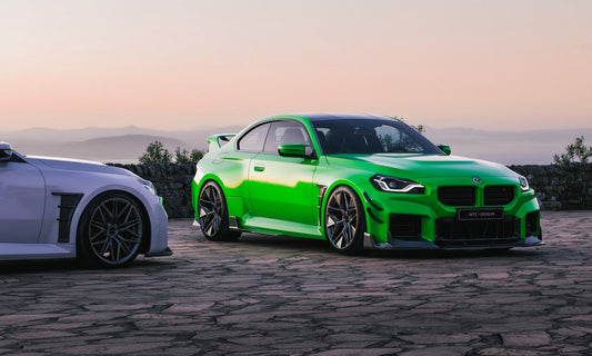 BMW M2 / M2C G87 2023-ON with Future Design Carbon's Aftermarket Parts - Side Skirts MTC Street Series Carbon Fiber / FRP