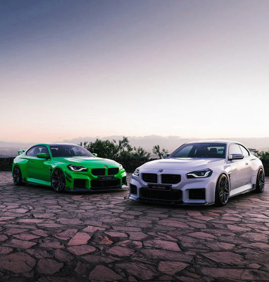 BMW M2 / M2C G87 2023-ON with Future Design Carbon's Aftermarket Parts - Side Skirts MTC Street Series Carbon Fiber / FRP