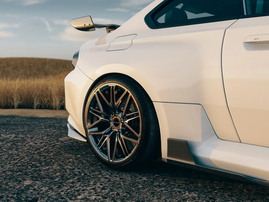 BMW M2 / M2C G87 2023-ON with Future Design Carbon's Aftermarket Parts - Side Skirts MTC Street Series Carbon Fiber / FRP