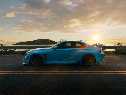 BMW M2 / M2C G87 2023-ON with Future Design Carbon's Aftermarket Parts - Side Skirts MTC Street Series Carbon Fiber / FRP