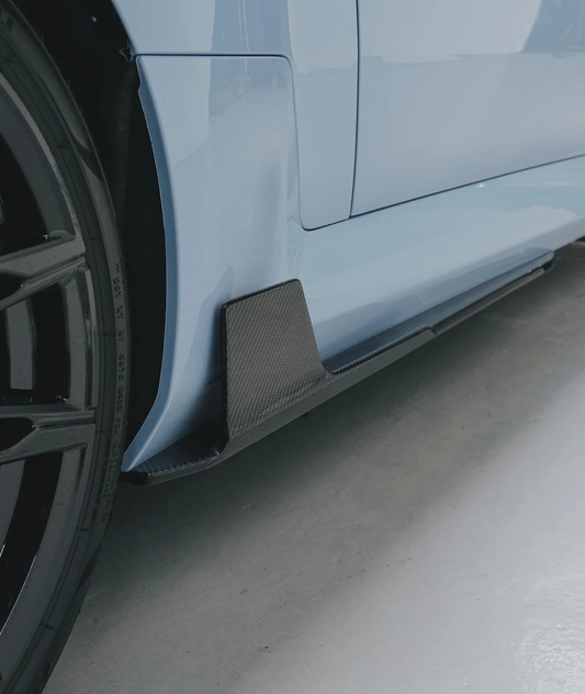 BMW M2 / M2C G87 2023-ON with Future Design Carbon's Aftermarket Parts - Side Skirts MTC Street Series Carbon Fiber / FRP