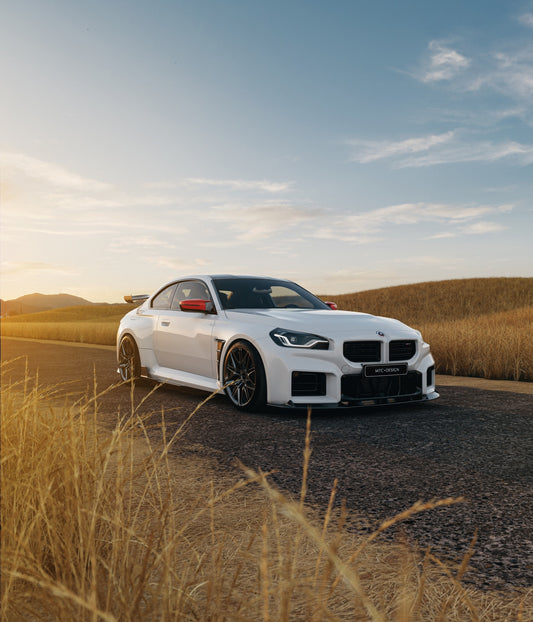 BMW M2 / M2C G87 2023-ON with Future Design Carbon's Aftermarket Parts - Side Skirts MTC Street Series Carbon Fiber / FRP