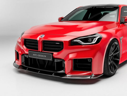 BMW M2 / M2C G87 2023-ON with Future Design Carbon's Aftermarket Parts - Front Lip MTC V1 Carbon Fiber / FRP
