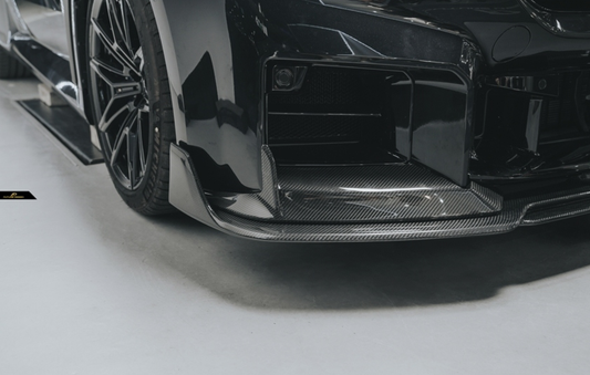BMW M2 / M2C G87 2023-ON with Aftermarket Parts - MTC V2 TrackPack Series Front Lip Carbon Fiber / FRP
