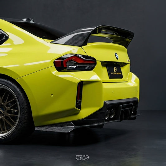 BMW M2 / M2C G87 2023-ON with Aftermarket Parts - MTC V2 TrackPack Series Rear Diffuser Carbon Fiber / FRP