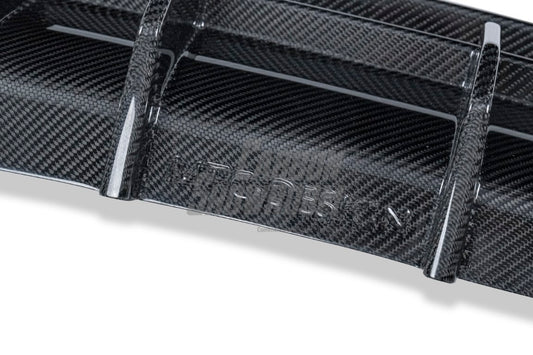 BMW M2 / M2C G87 2023-ON with Aftermarket Parts - MTC V2 TrackPack Series Rear Diffuser Carbon Fiber / FRP