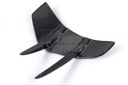 Future Design Carbon McLaren 720S Carbon Fiber Rear Bumper Side Valences - Performance SpeedShop