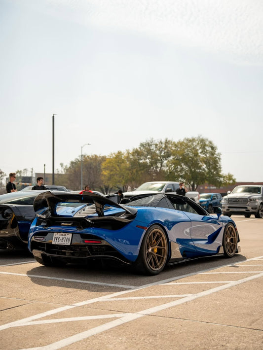 Future Design Carbon McLaren 720S Carbon Fiber Side Skirts - Performance SpeedShop