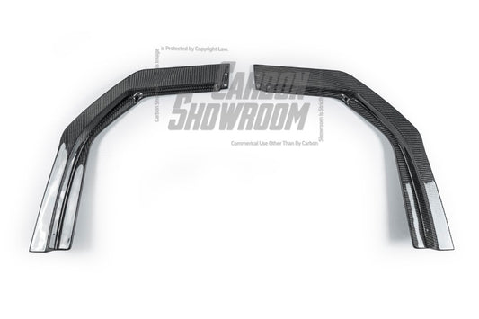 BMW 2 Series G42 230i (With M-Package Bumper) M240i 2022-ON with Future Design Carbon's Aftermarket Parts - Rear Canards Carbon Fiber / FRP