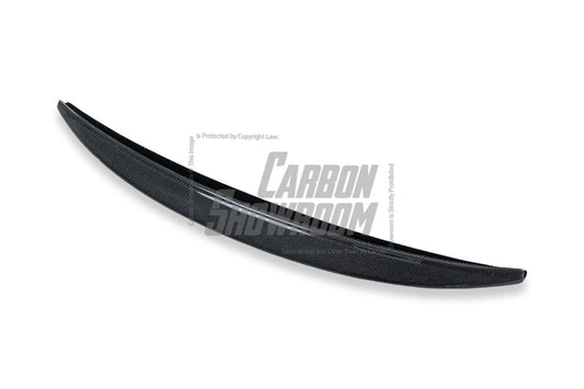Maserati GranTurismo M145 2008-2019 with Future Design Carbon's Aftermarket Parts - Rear Spoiler Carbon Fiber / FRP