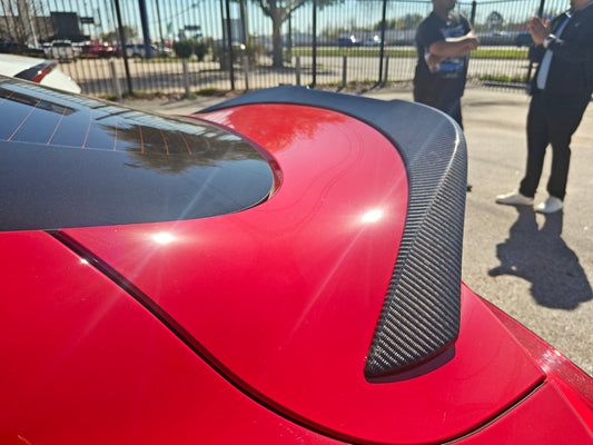 Future Design FD Carbon Fiber Ducktail Rear Spoiler For Toyota Supra A90 GR - Performance SpeedShop