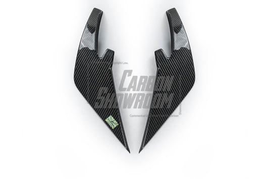 Future Design FD Carbon Fiber Front Bumper Canards for M3 G80 & M4 G82 G83 - Performance SpeedShop