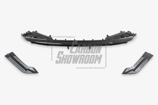 Future Design FD Carbon Fiber REAR DIFFUSER & REAR CANARDS for BMW I4 G26 M50 & e Drive 40 with M package 2022-ON - Performance SpeedShop