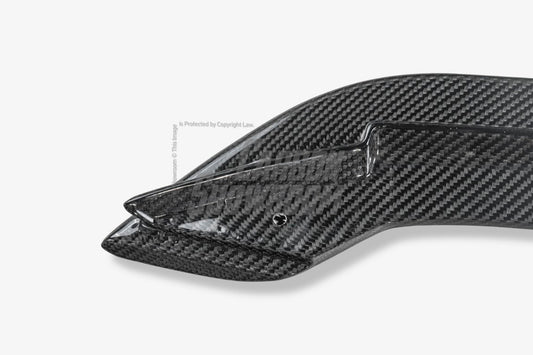 Future Design FD Carbon Fiber REAR DIFFUSER & REAR CANARDS for BMW I4 G26 M50 & e Drive 40 with M package 2022-ON - Performance SpeedShop