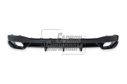 Future Design FD Carbon Fiber REAR DIFFUSER for Volkswagen Golf GTI MK8 - Performance SpeedShop