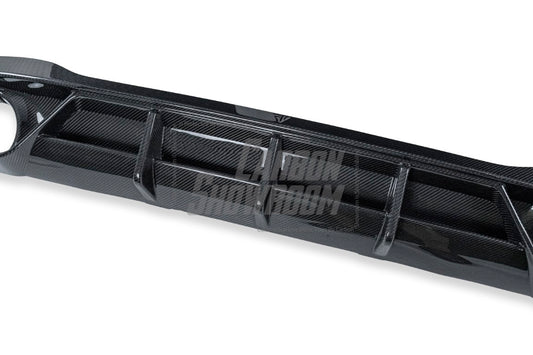 Future Design FD Carbon Fiber REAR DIFFUSER for Volkswagen Golf GTI MK8 - Performance SpeedShop