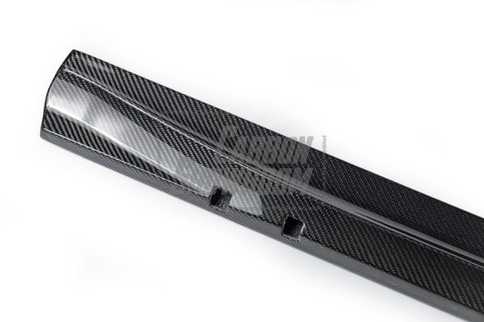 Future Design FD Carbon Fiber SIDE SKIRTS for Porsche Taycan Base & 4S & Turbo & Turbo S - Performance SpeedShop