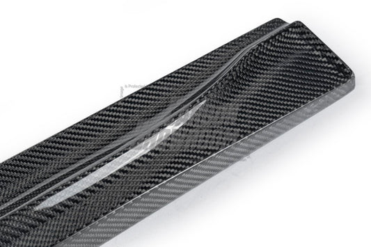Future Design FD Carbon Fiber SIDE SKIRTS for Porsche Taycan Base & 4S & Turbo & Turbo S - Performance SpeedShop