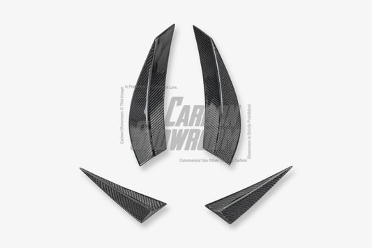 Future Design FD Carbon Fiber Taillight Trim 4 Pcs For Toyota Supra A90 GR - Performance SpeedShop