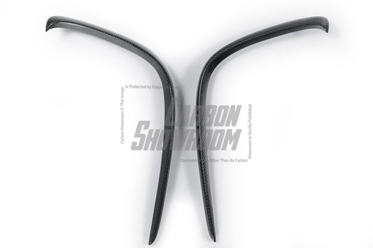 Future Design FD GT Carbon Fiber FRONT BUMPER CANARDS for Mercedes Benz GLC250 AMG / GLC300 AMG / GLC43 AMG W253 GLC & GLC Coupe 2016-2019 Pre-facelift - Performance SpeedShop