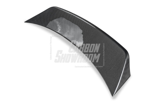 Future Design FD GT Carbon Fiber REAR SPOILER for Porsche Taycan Base & 4S & Turbo & Turbo S - Performance SpeedShop