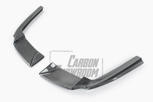 Future Design FD GT Carbon Fiber Rear Canards for BMW M5 & 5 series F10 F11 F18 520 528 535 with M-Package - Performance SpeedShop