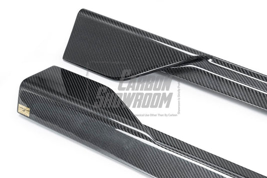 Future Design FD GT Carbon Fiber Side Skirts for BMW G20 / G21 3 Series M340i 330i with M-Package - Performance SpeedShop
