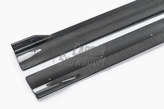 Future Design FD GTS-V Carbon Fiber SIDE SKIRTS For CLS450 CLS53 W257 C257 2019-ON - Performance SpeedShop