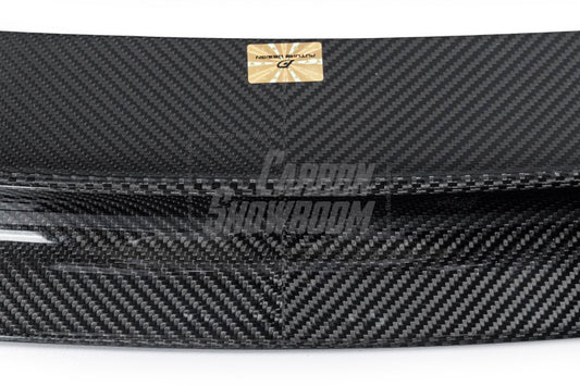 Future Design FD V1 Carbon Fiber FRONT LIP SPLITTER for Porsche Taycan Base & 4S - Performance SpeedShop