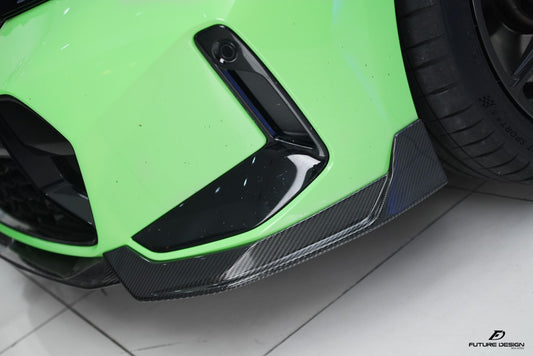 Future Design FD V2 Carbon Fiber Front Splitter for BMW G20 / G21 3 Series M340i 330i 2023-ON LCI - Performance SpeedShop