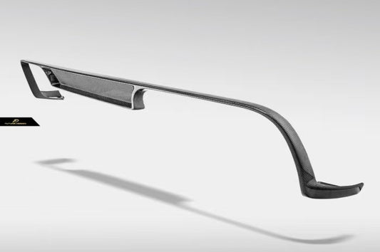 Ferrari 488 GTB & Spider 2016 2017 2018 2019 2020 with Aftermarket Parts - NVT Style Bumper Diffuser Upper Trim Carbon Fiber / FRP from Future Design