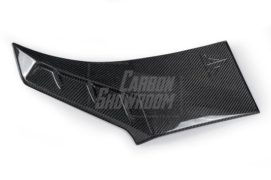 BMW X6 M60I M50I xDrive40i G06 (Fits Pre-LCI& LCI) 2020 2021 2022 2023 2024 with Aftermarket Parts - Front Fender Trim Overlay Carbon Fiber / FRP from Future Design