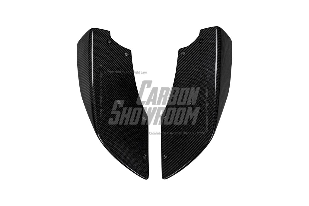 McLaren 720S 2018 2019 2020 2021 2022 2023 with Aftermarket Parts - Front Splitters Carbon Fiber / FRP from Future Design