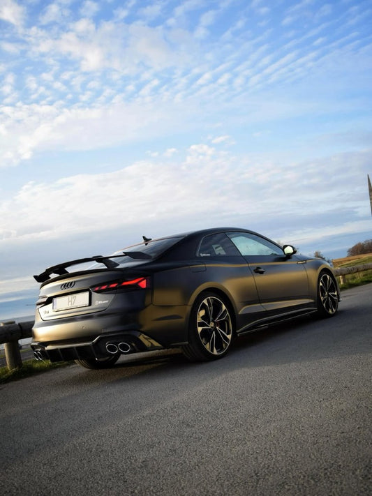 Audi RS7 C7 2014 2015 2016 2017 2018 with Aftermarket Parts - Rear Wing Spoiler Carbon Fiber / FRP from Future Design