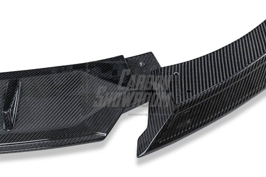 Future Design FD Carbon Fiber FRONT LIP SPLITTER for Volkswagen Golf GTI MK8 - Performance SpeedShop