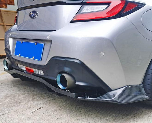 Subaru BRZ ZD8 2022 2023 2024 & Toyota GR86 ZN8 2022 2023 2024 with Aftermarket Parts - VRSA1 Style Rear Diffuser Pre-preg Carbon Fiber from EPR USA USA