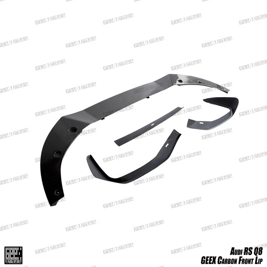 Audi RSQ8 2021-ON with Aftermarket Parts - Front Lip Carbon Fiber from Geex Village