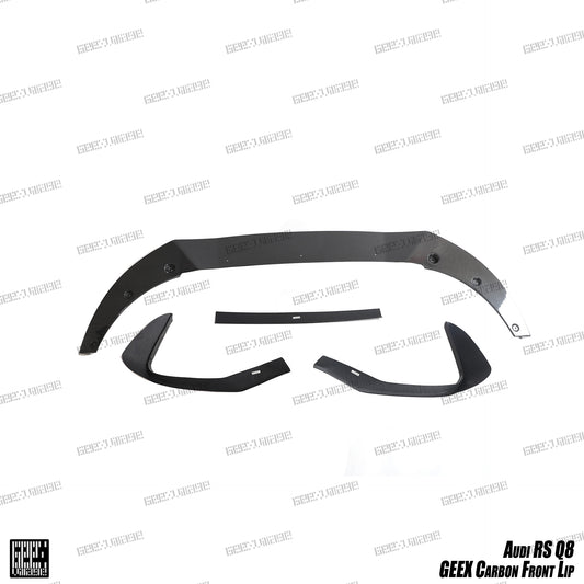 Audi RSQ8 2021-ON with Aftermarket Parts - Front Lip Carbon Fiber from Geex Village