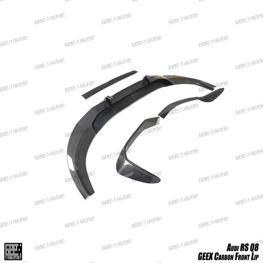 Audi RSQ8 2021-ON with Aftermarket Parts - Front Lip Carbon Fiber from Geex Village