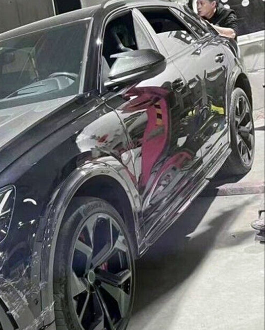 Audi RSQ8 SQ8 Q8 2020-ON with Aftermarket Parts - Side Skirts Carbon Fiber from Geex Village