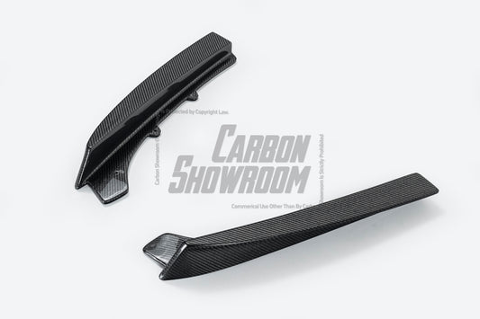 BMW 3 Series M Sport 340i 335i F30 2012 2013 2014 2015 2016 2017 2018 2019 with Aftermarket Parts - Rear Canards Carbon Fiber from Geex Village
