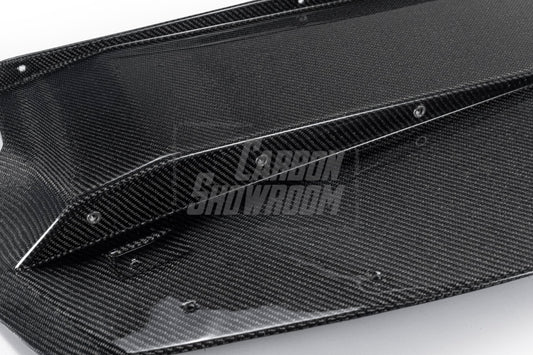 BMW 3 Series M Sport 340i 335i F30 2012 2013 2014 2015 2016 2017 2018 2019 with Aftermarket Parts - Rear Diffuser & Rear Diffuser Undertray Carbon Fiber from Geex Village